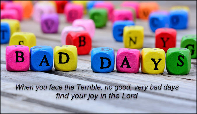 find your joy in the Lord