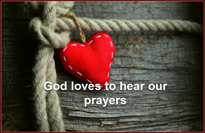 God loves a praying people