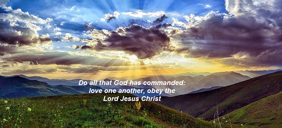 “As the Lord Commanded, so he did.”