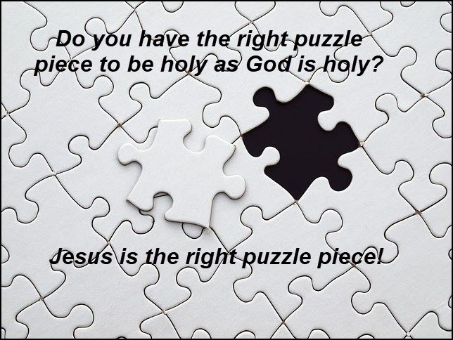 Is Holiness a Puzzle? And If so, what is the missing piece?