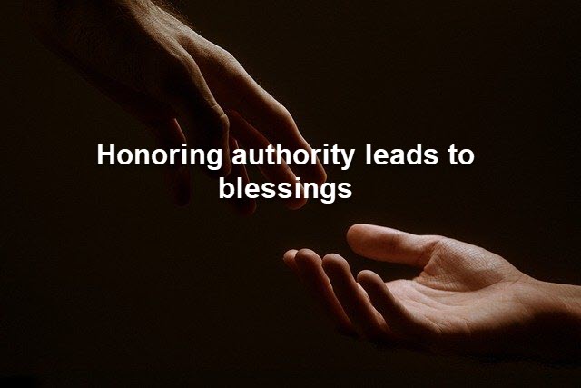 How to Honor Authority