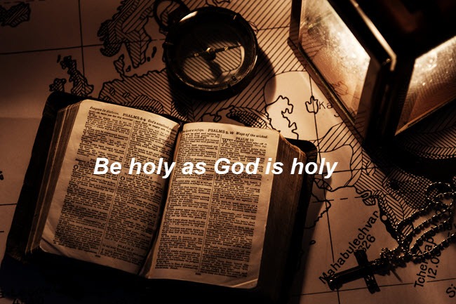 be holy
