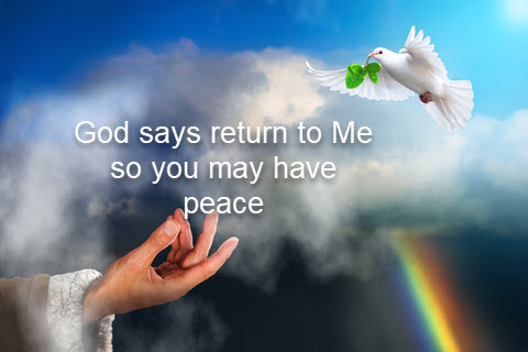 God is waiting for us to return to Him