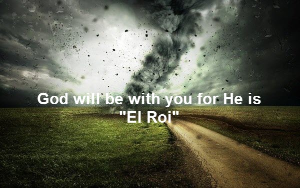 God will be with you