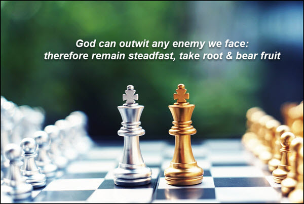 In the Game of Chess—God Wins!
