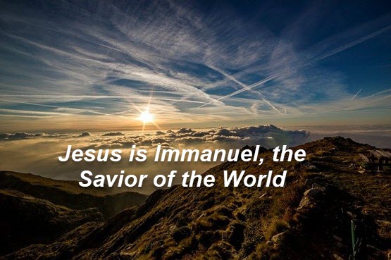 Jesus is Immanuel