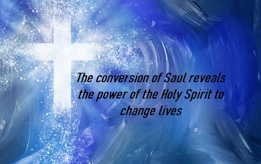 The Holy Spirit is a changer of lives