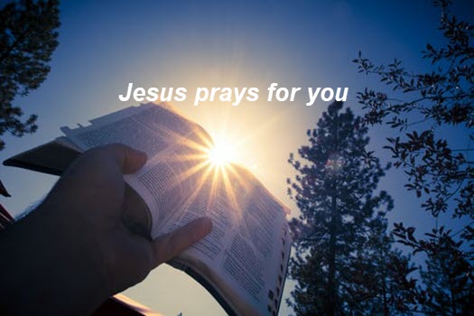 Jesus prays for you