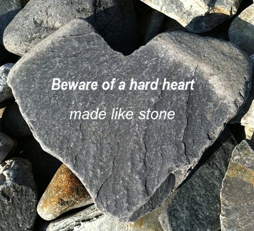 A stony heart