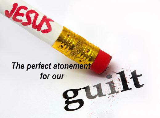 Jesus erases our Guilt