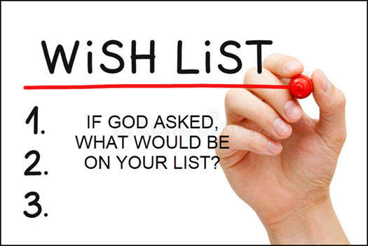 What is on your wish list?