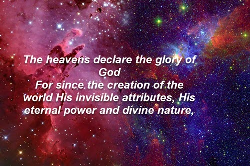The heavens and creation are God’s voice