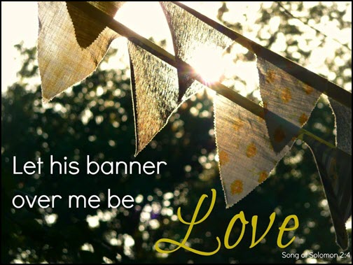 His Banner over me is LOVE