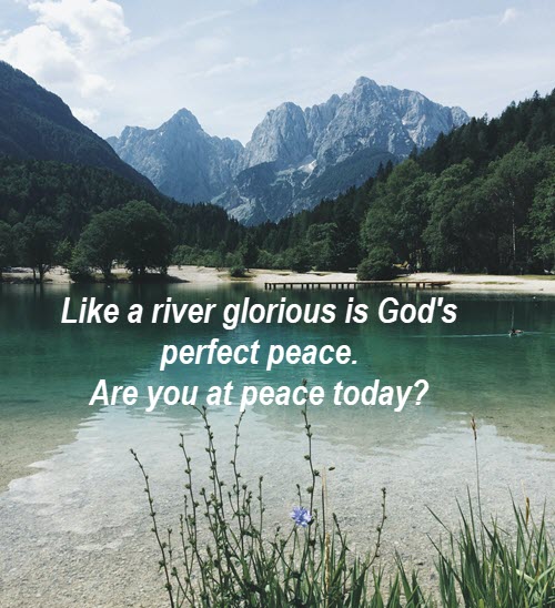 God’s Perfect Peace