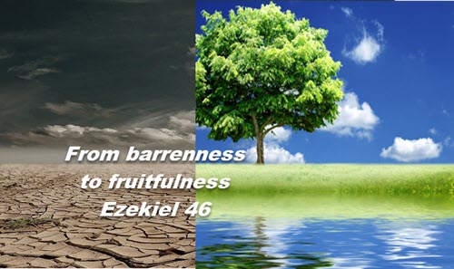 God works to change us from barrenness to fruitfulness