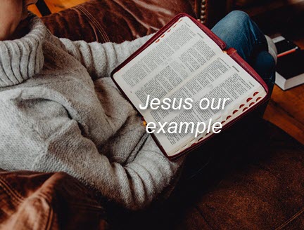 Jesus is our example