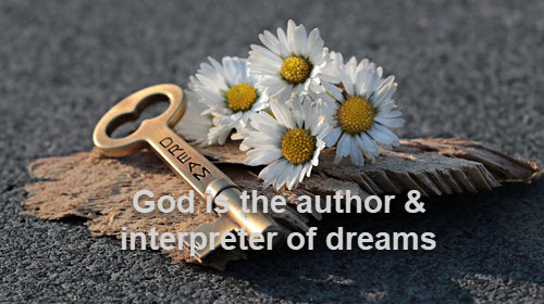 God is the Author of Dreams    