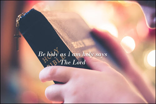 Be holy