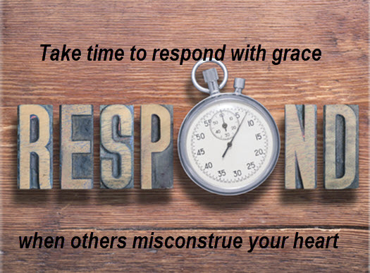 respond with grace